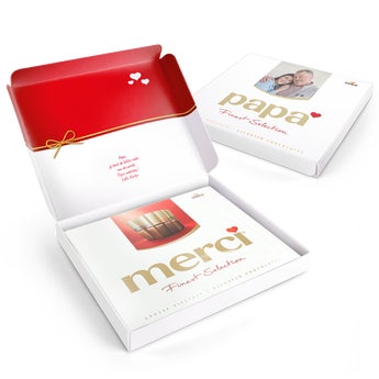 merci Giftbox - met foto en naam 