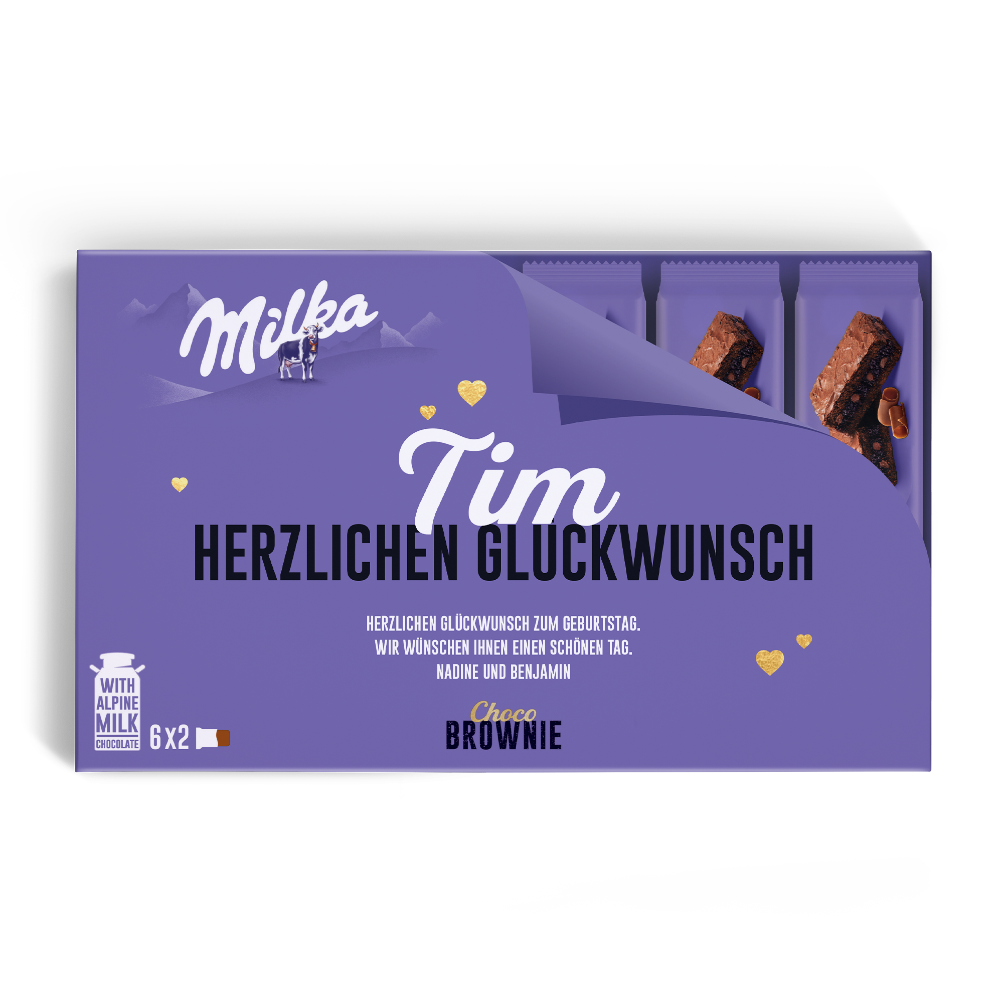 Milka Brownies - Liebe