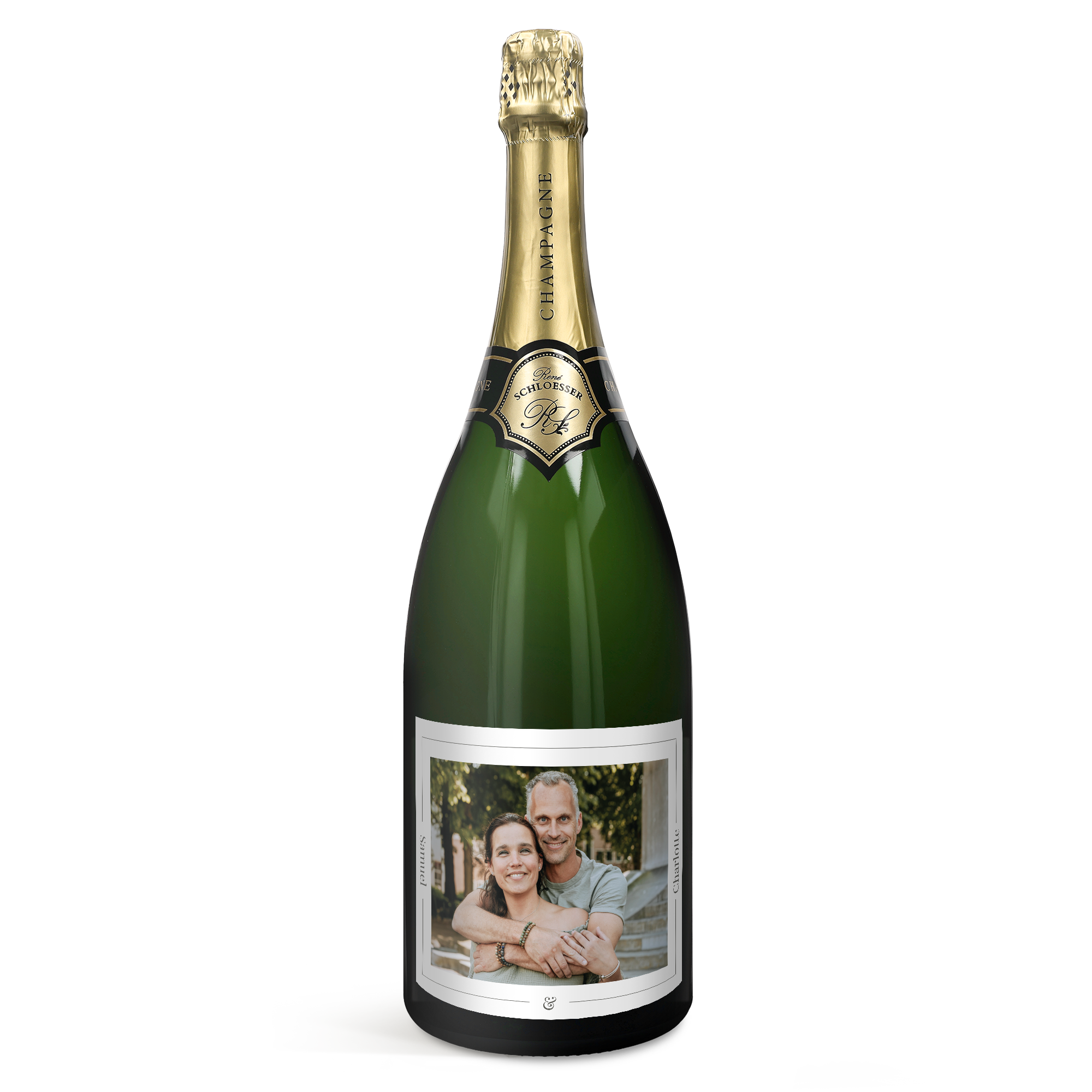 Personalised Champagne Gift - René Schloesser Magnum