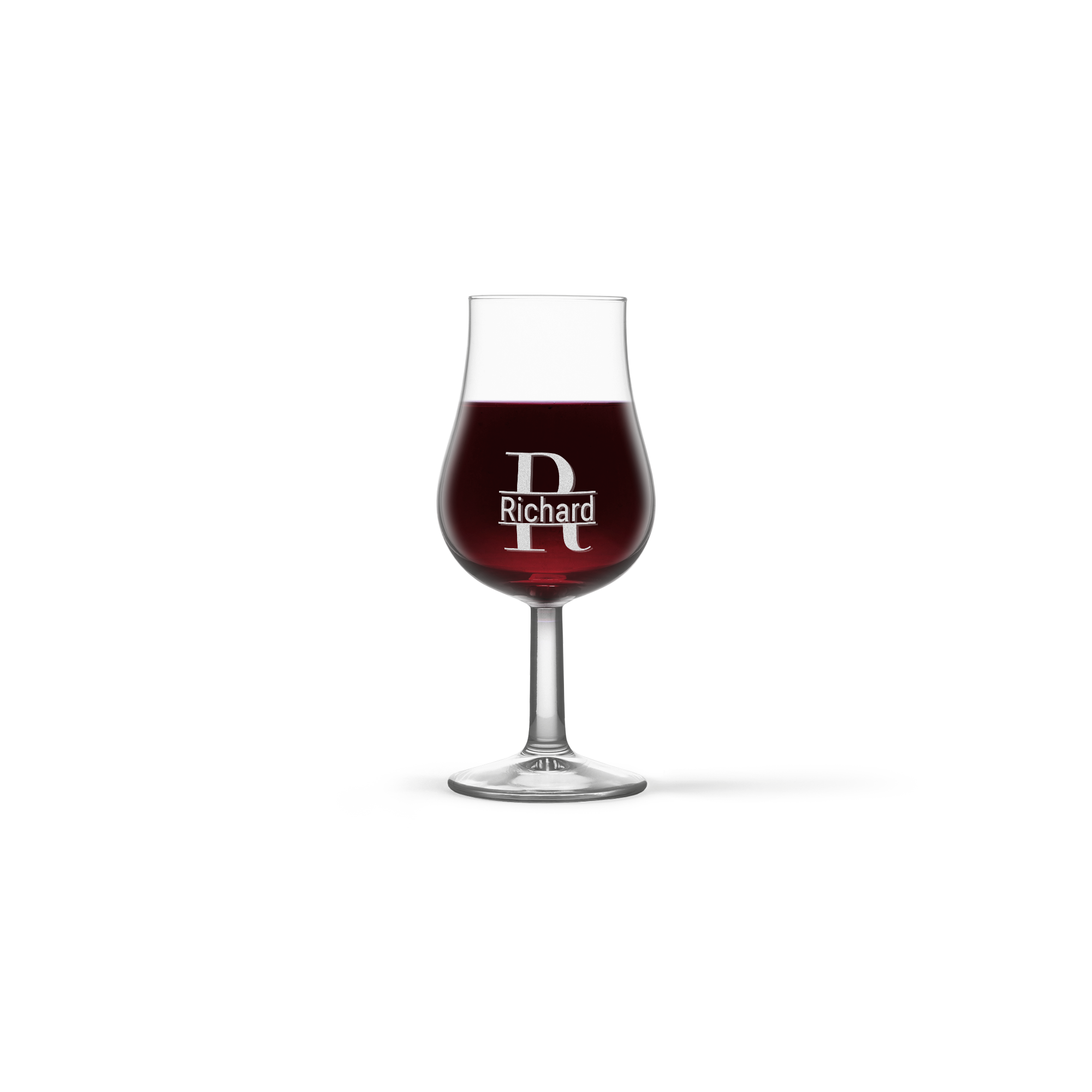 Personaliziran vgraviran kozarec za rdeče vino