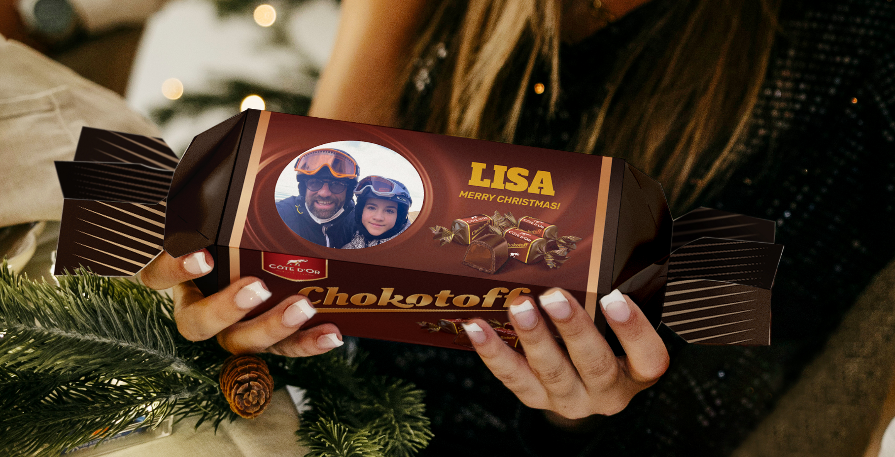 Tablette de chocolat personnalisée à offrir à votre amoureuse,  France