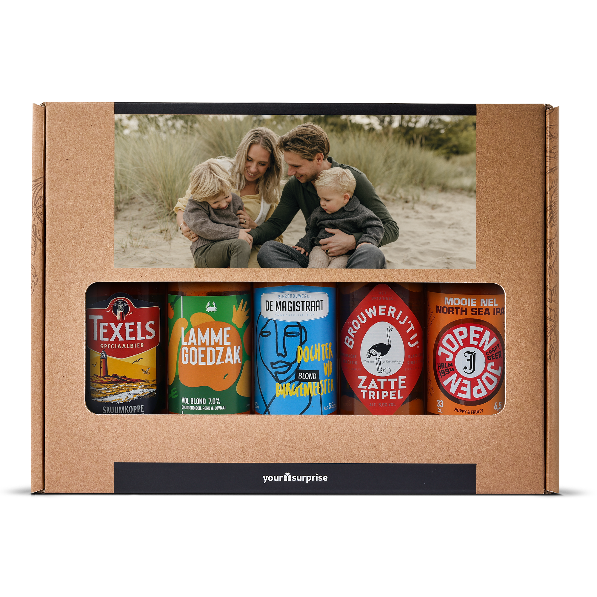 Conjunto de cerveja personalizado para presente - Microbeers