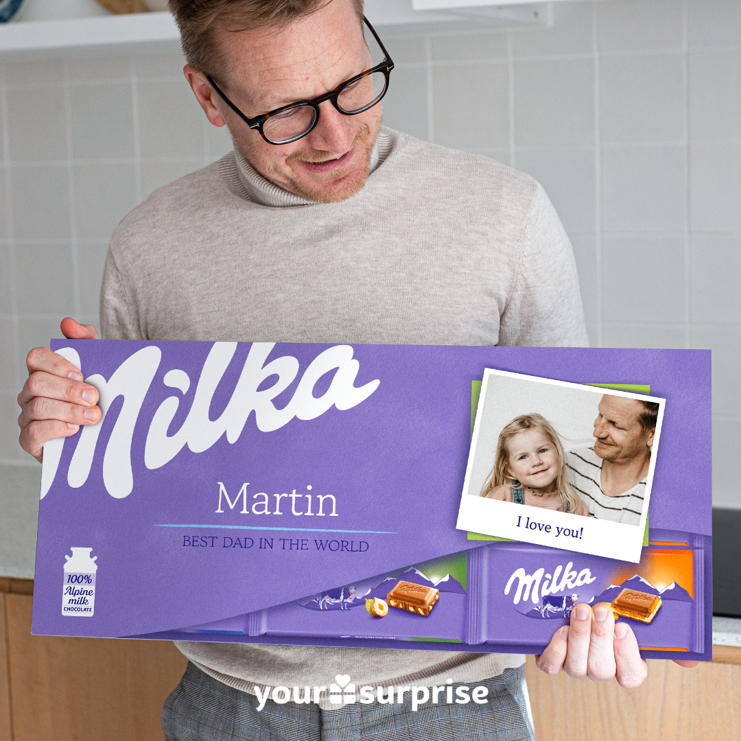 Große Milka Schokolade