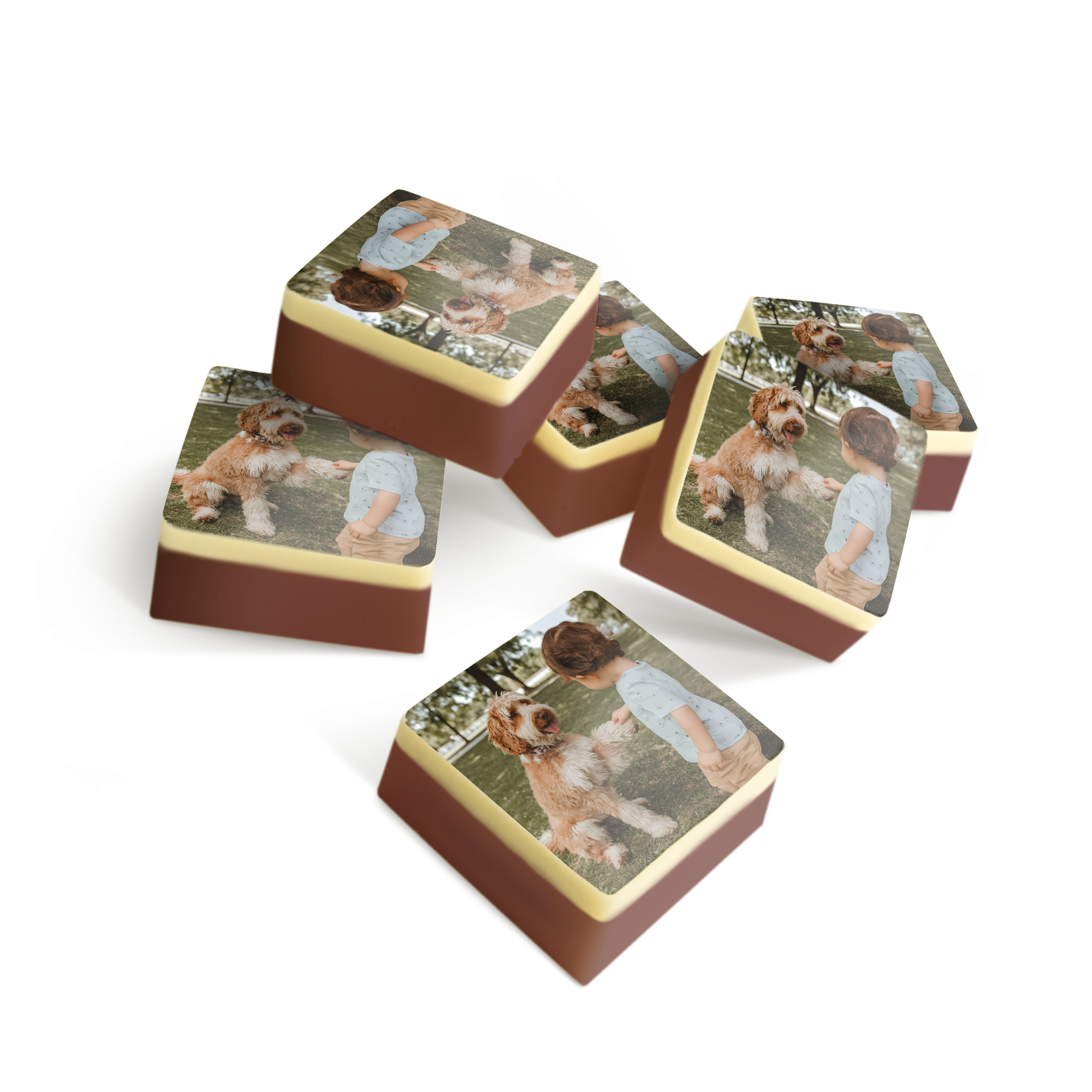 Chocolats photo imprimés
