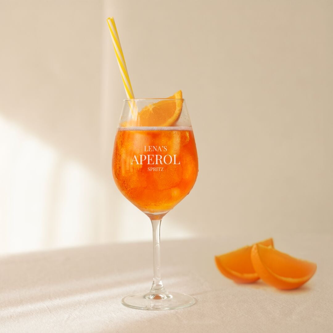 Aperol Spritz Glass