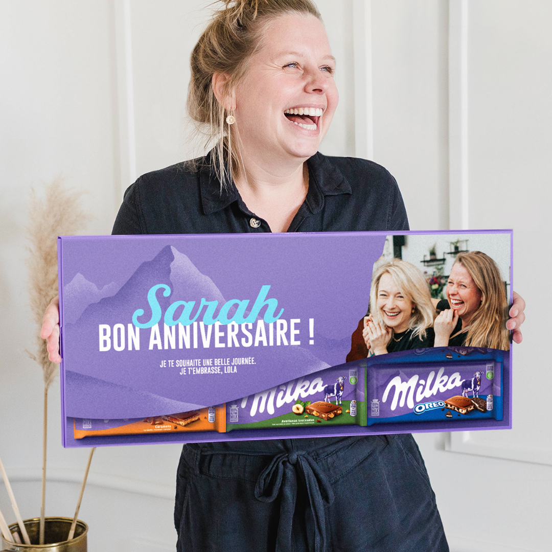 Méga tablette chocolat Milka