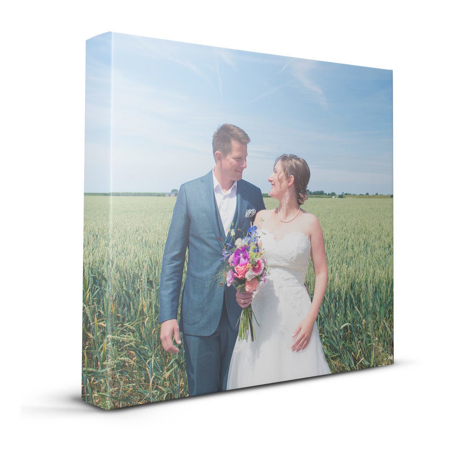 Personalised photo canvas