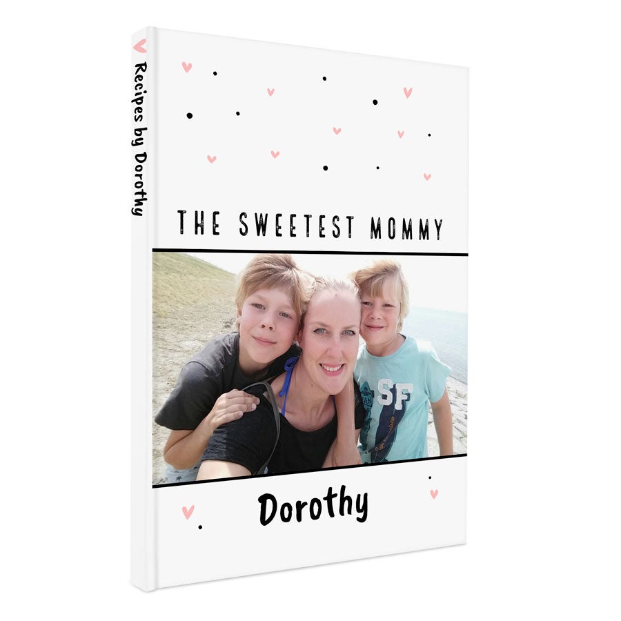 Personalised recipe book - Mother's Day