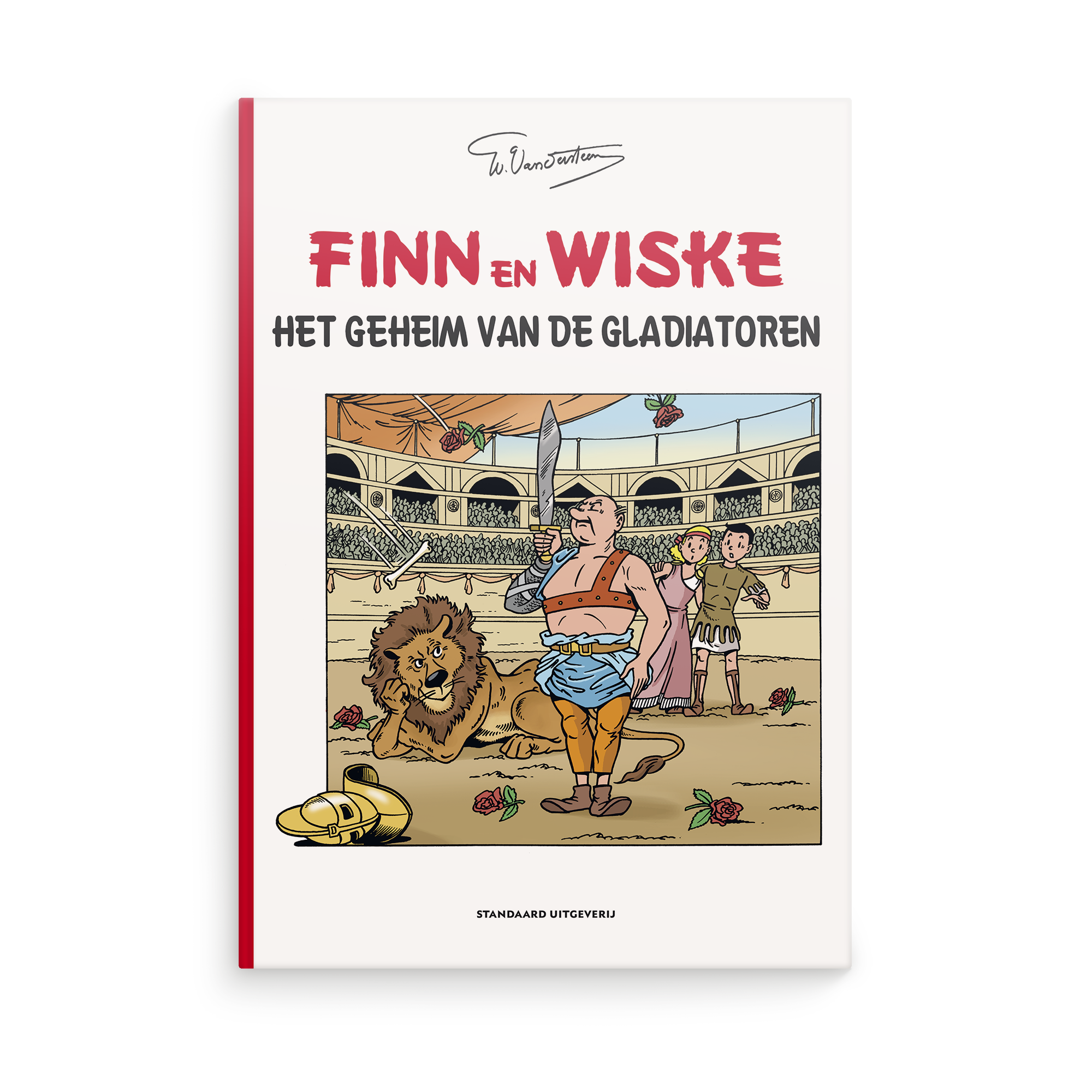 Suske en Wiske "Het geheim van de Gladiatoren" met naam