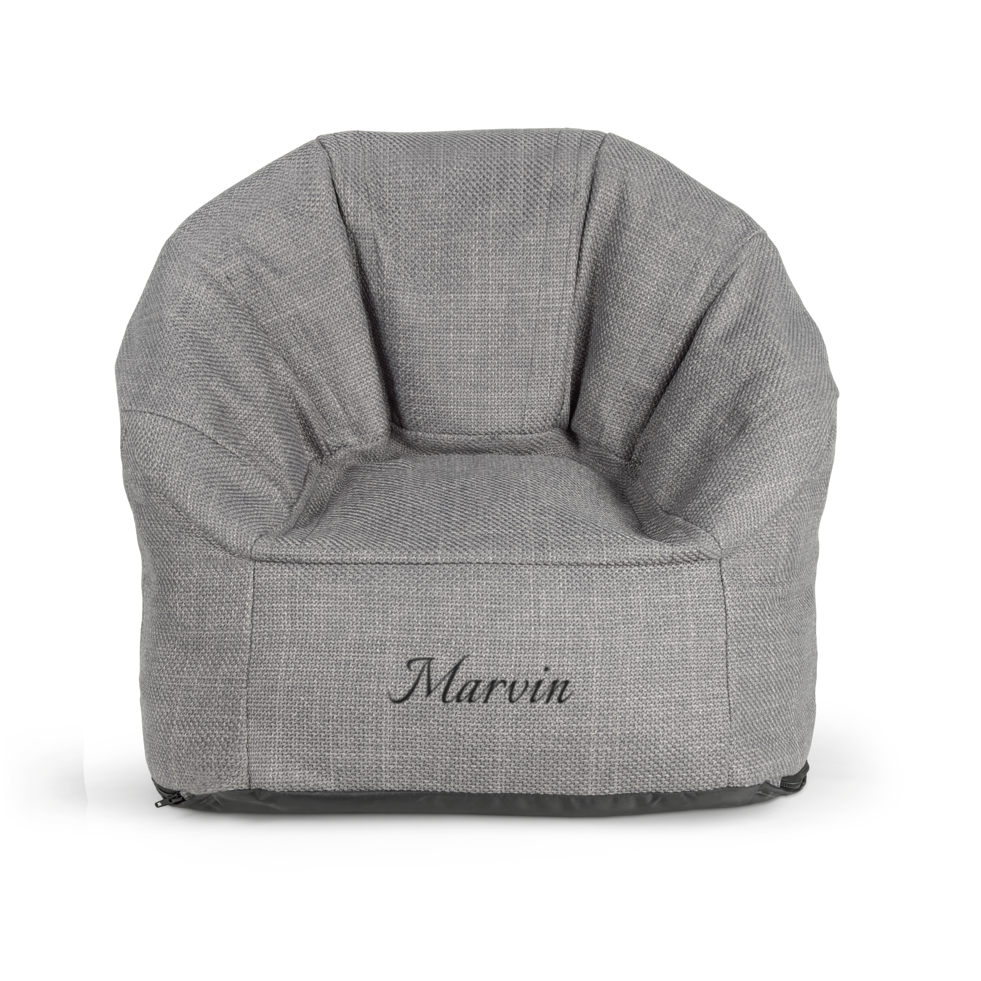 Kindersitzsack mit Namen besticken