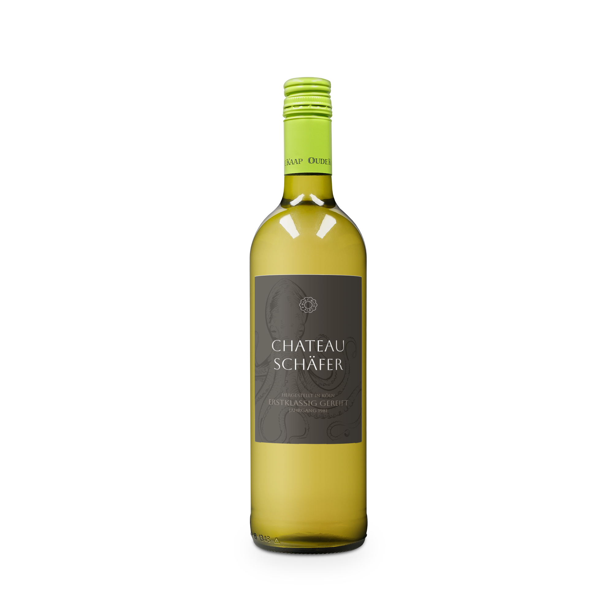 Personalisierter Oude Kaap Weißwein
