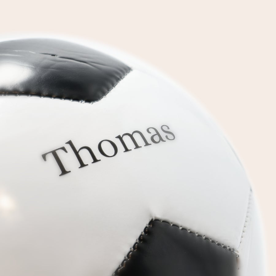 Voetbal met naam bedrukken Voetbal met naam bedrukken