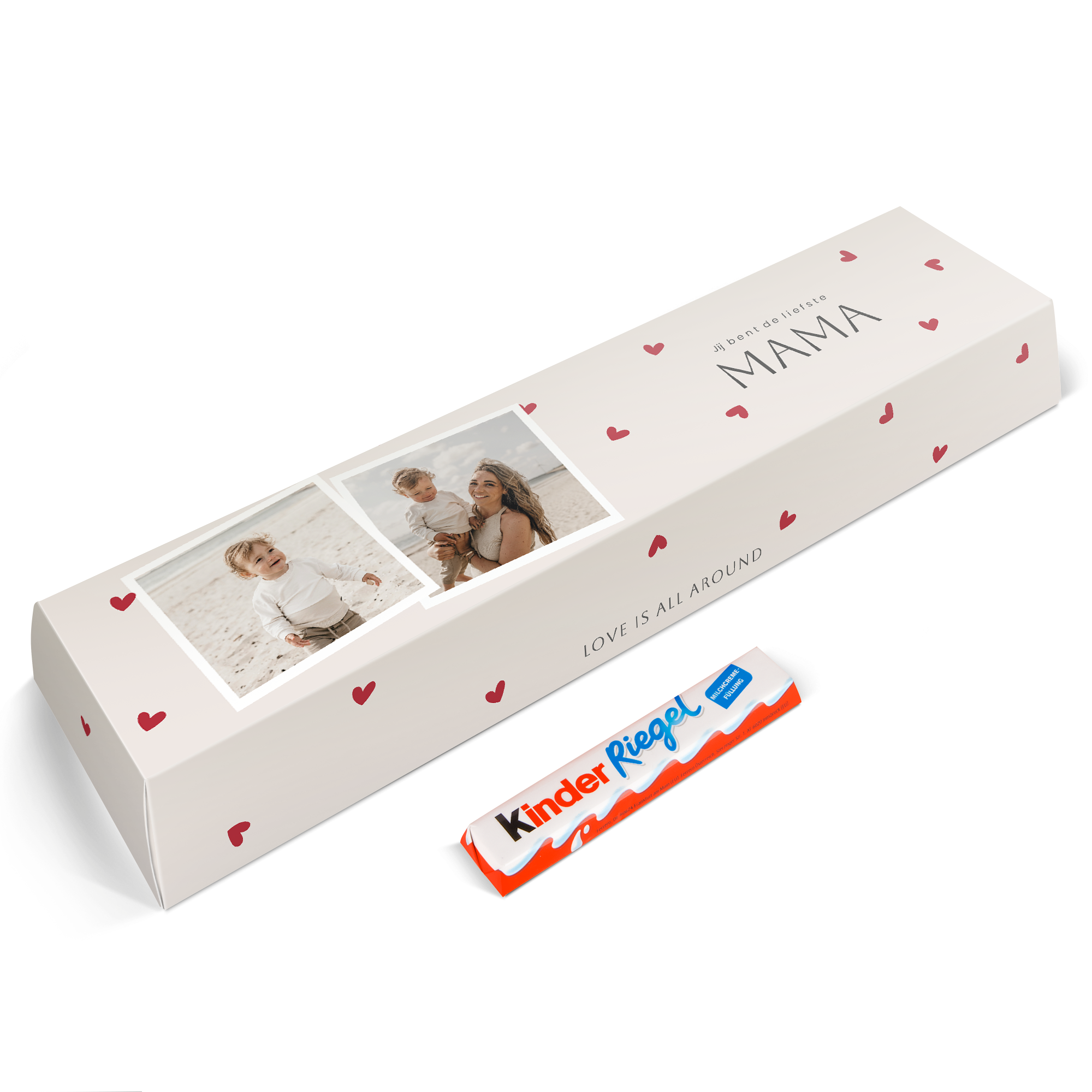 Mega kinder reep met naam