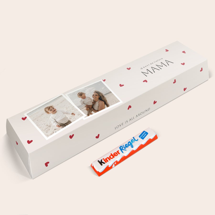 Mega kinder reep met naam Mega kinder reep met naam