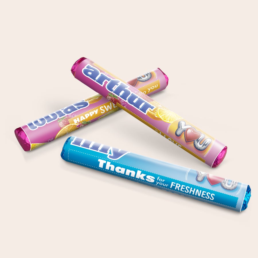 Mentos personalisieren Mentos personalisieren