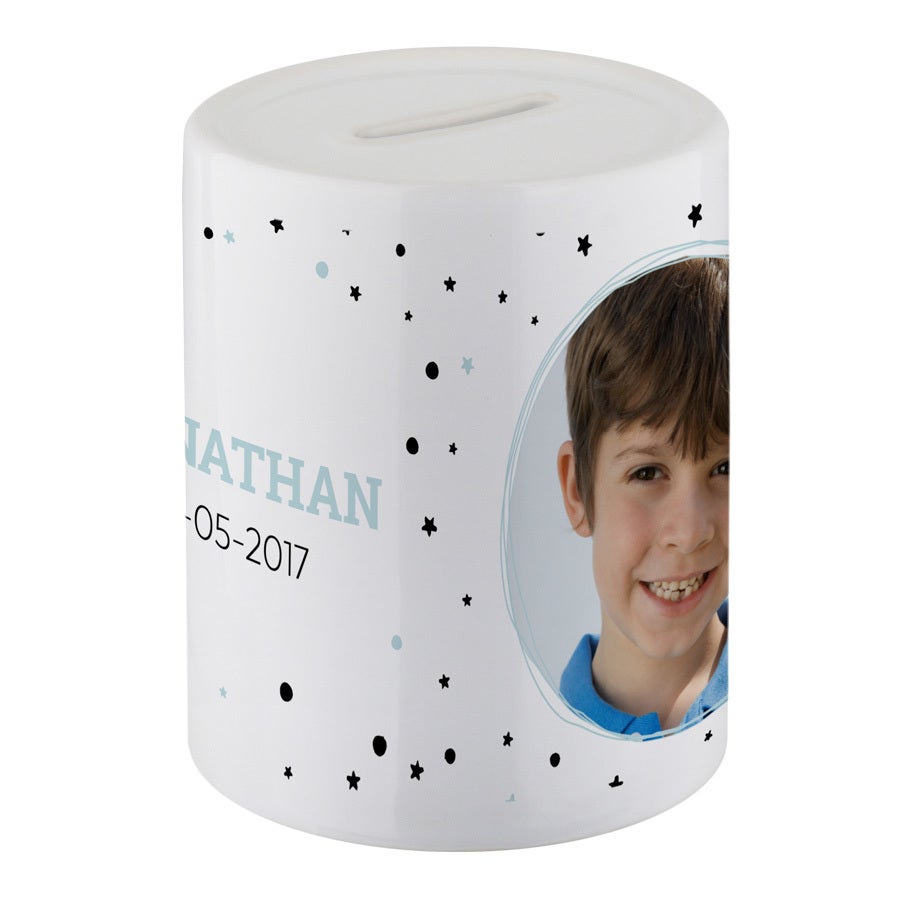 Personalised money box - Communion