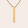 Bar necklace with name Bar necklace with name
