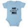 Baby Romper estampado - manga curta - azul bebé - 62/68
