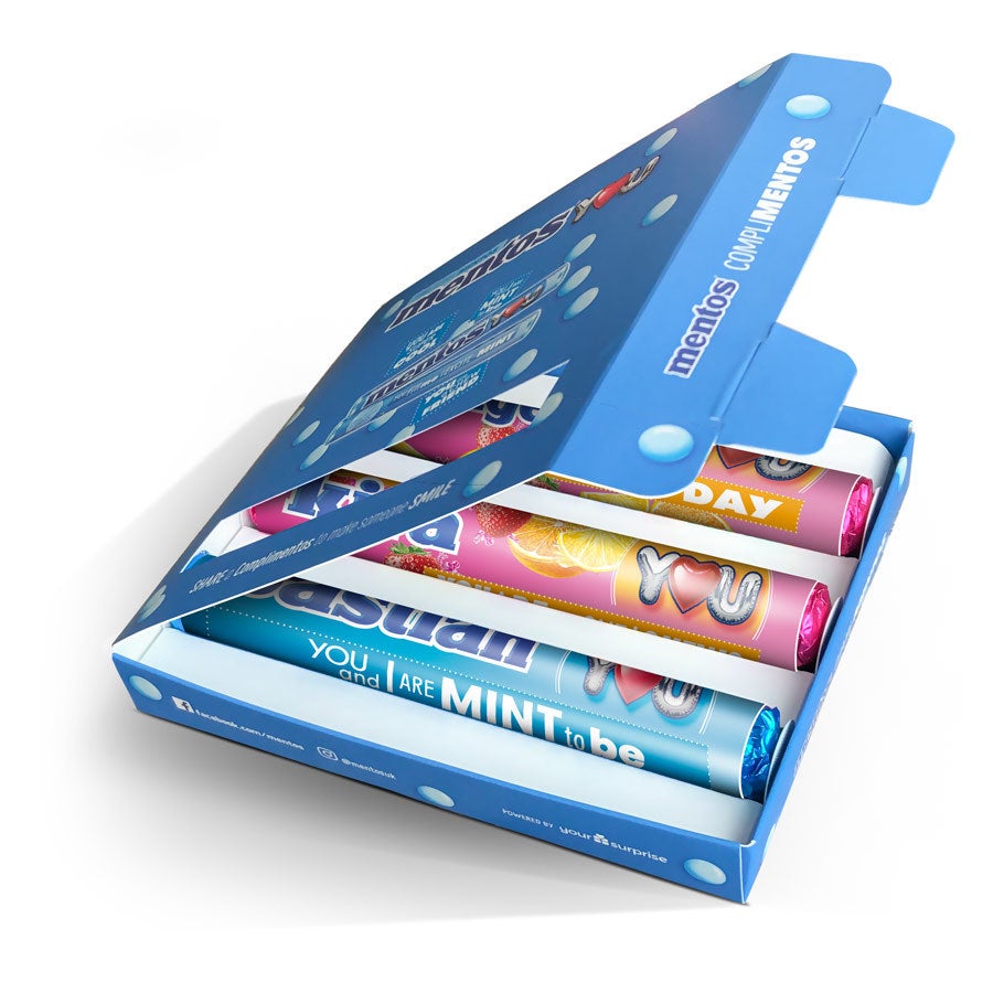 Mentos personalisieren Mentos personalisieren