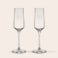 Personalised champagne glasses Personalised champagne glasses