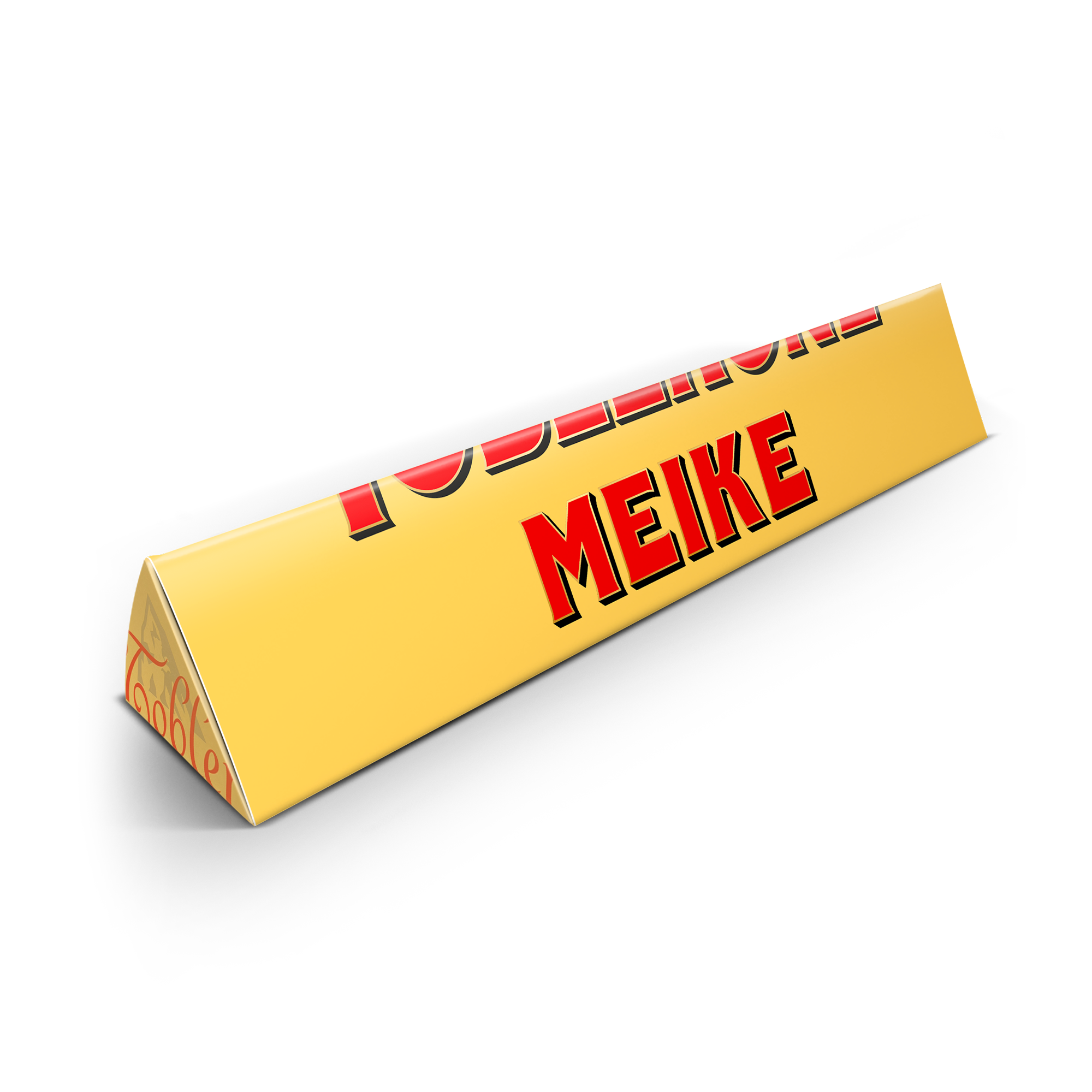 Toblerone mit Namen
