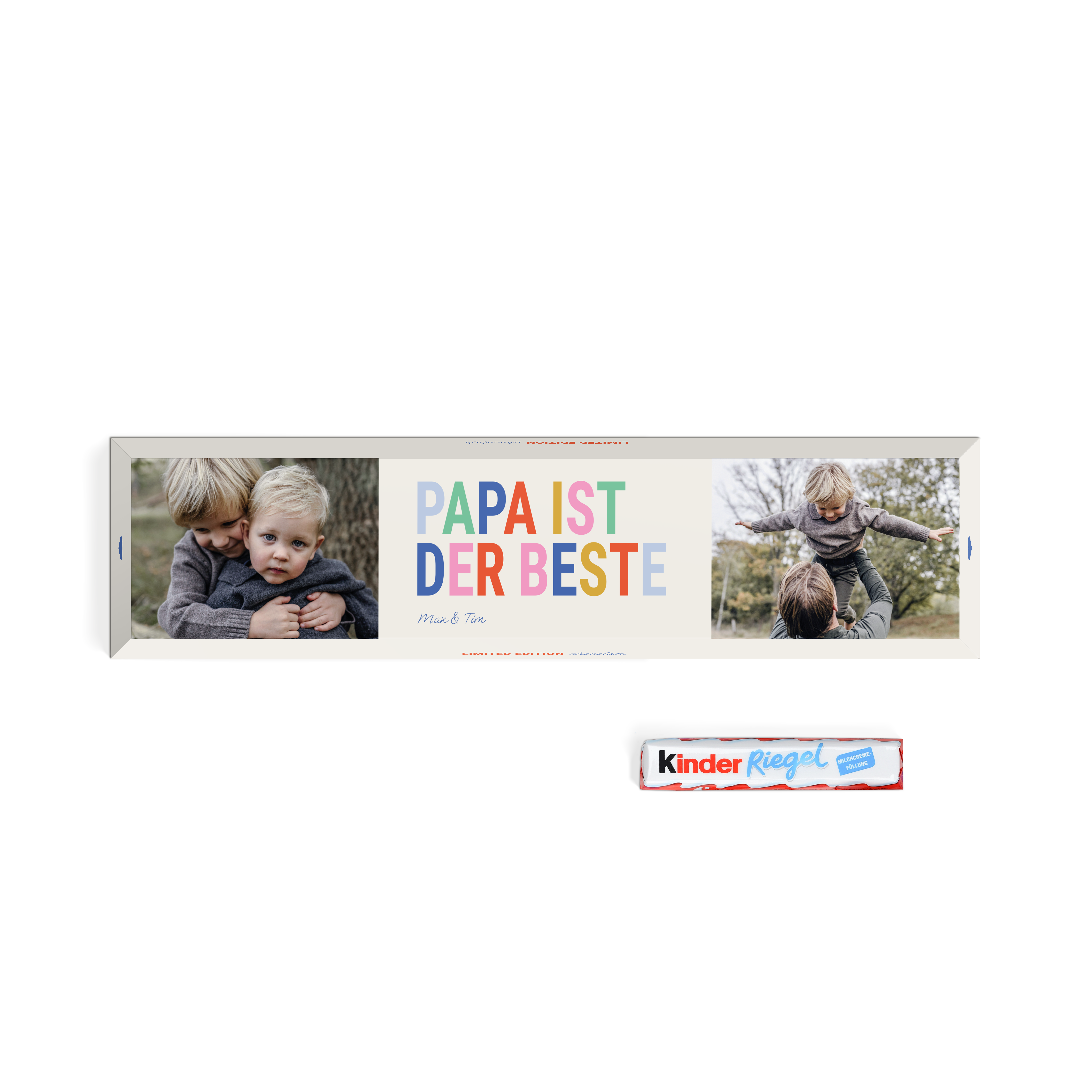 Personalisierte XXL-kinder Riegel