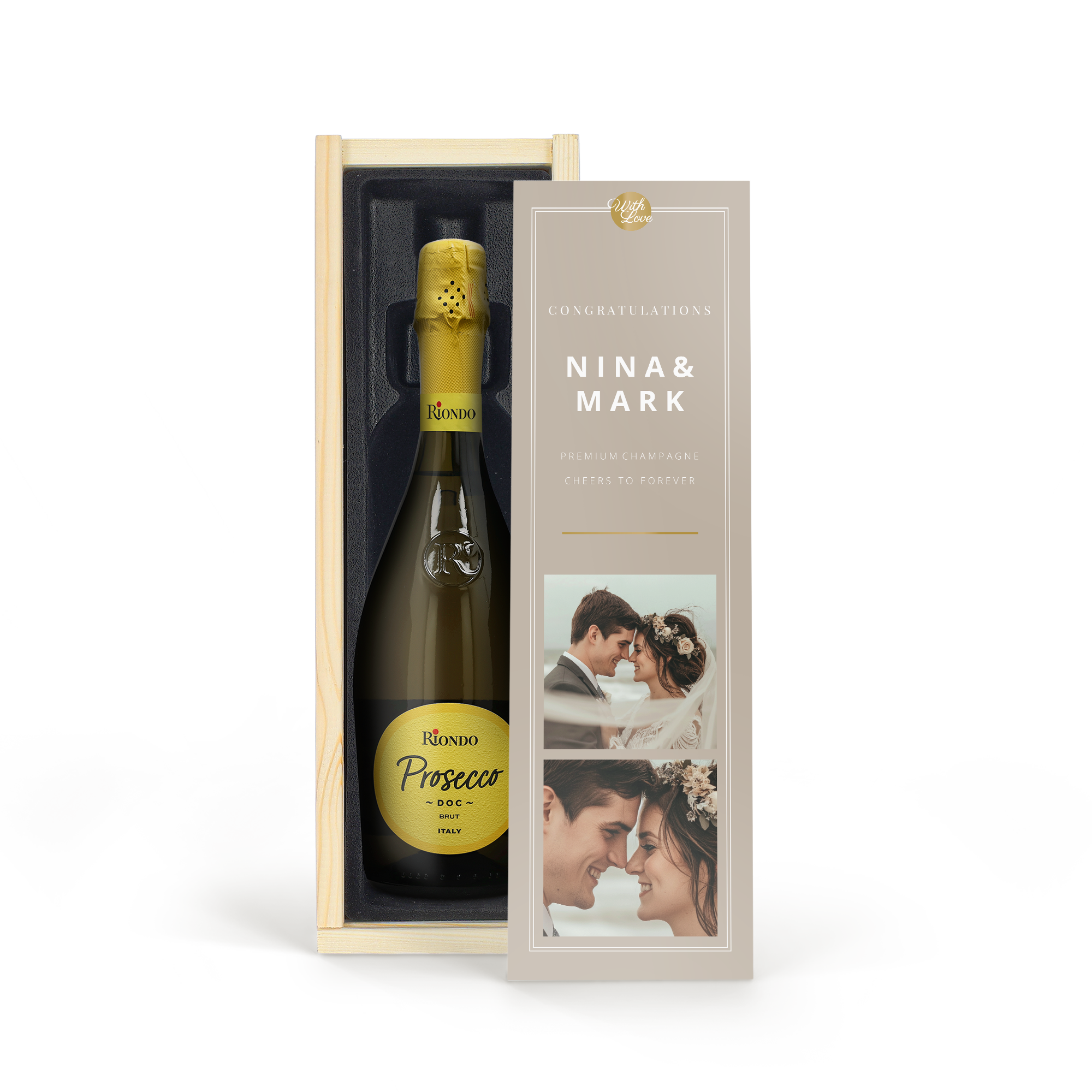 Personalizované prosecco - Riondo Prosecco Spumante