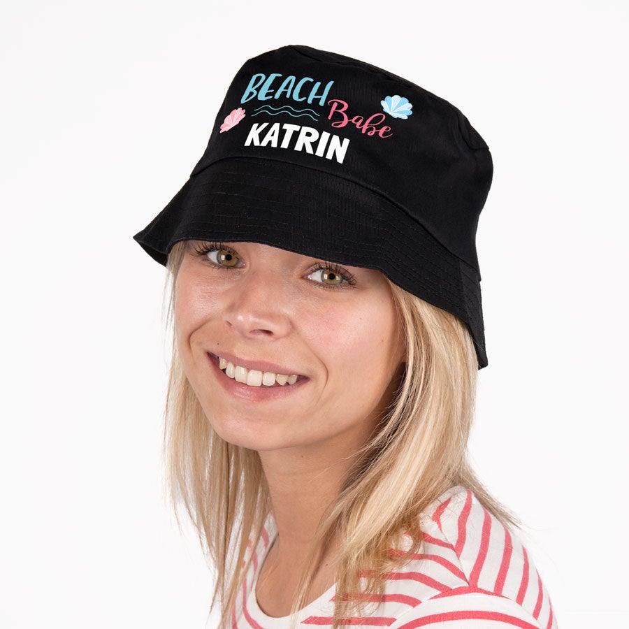 Fischerhut - schwarz