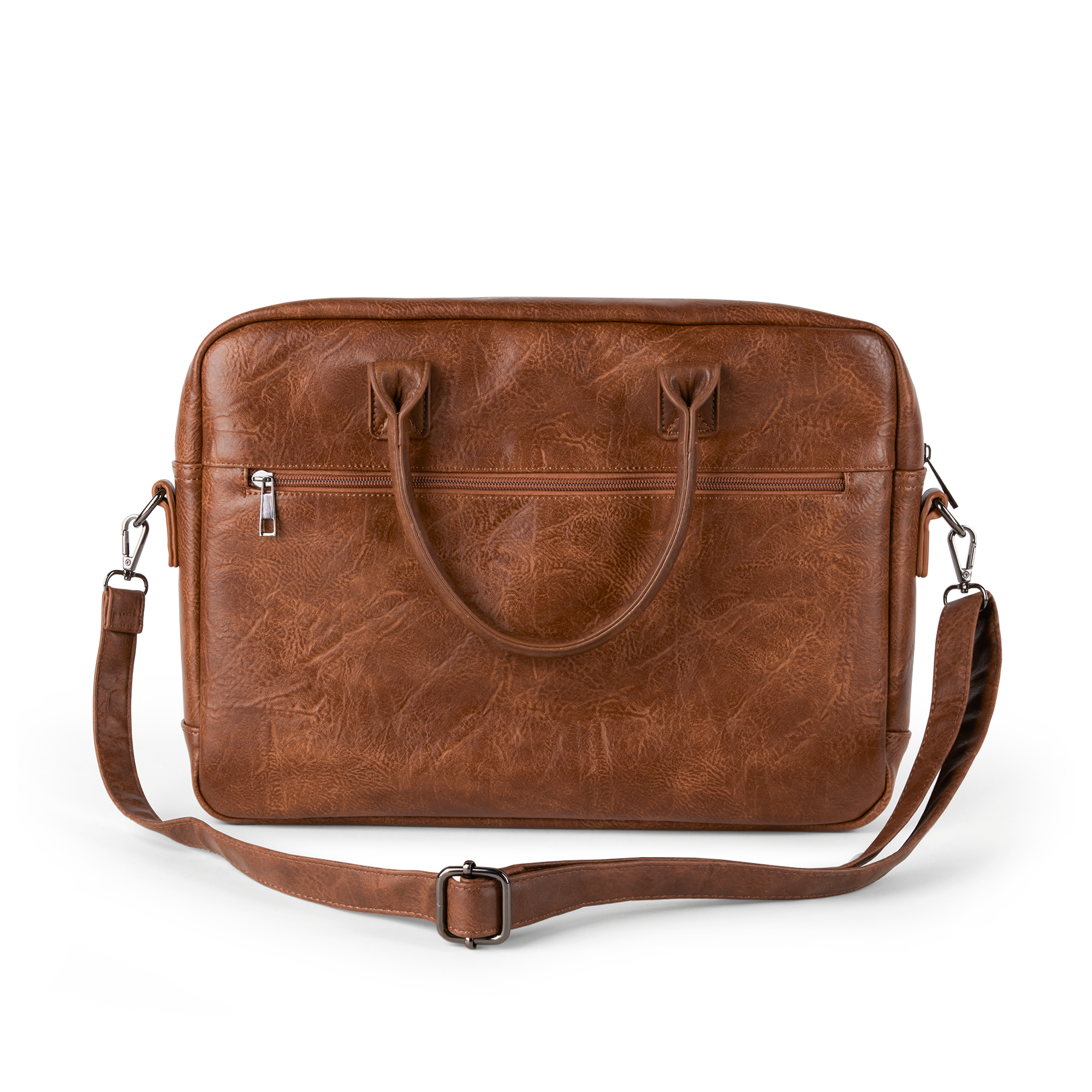 Bolsa para laptop personalizada em couro PU