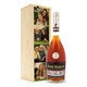 Cognac in bedrukte kist - Rémy Martin VSOP
