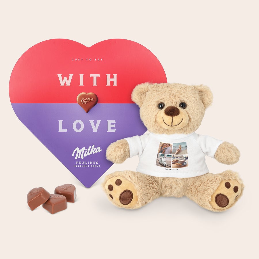 Medvídek se srdíčkem Milka Medvídek se srdíčkem Milka