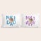 Personalised pillowcase set - Love - White - 60 x 50 cm Personalised pillowcase set - Love - White - 60 x 50 cm