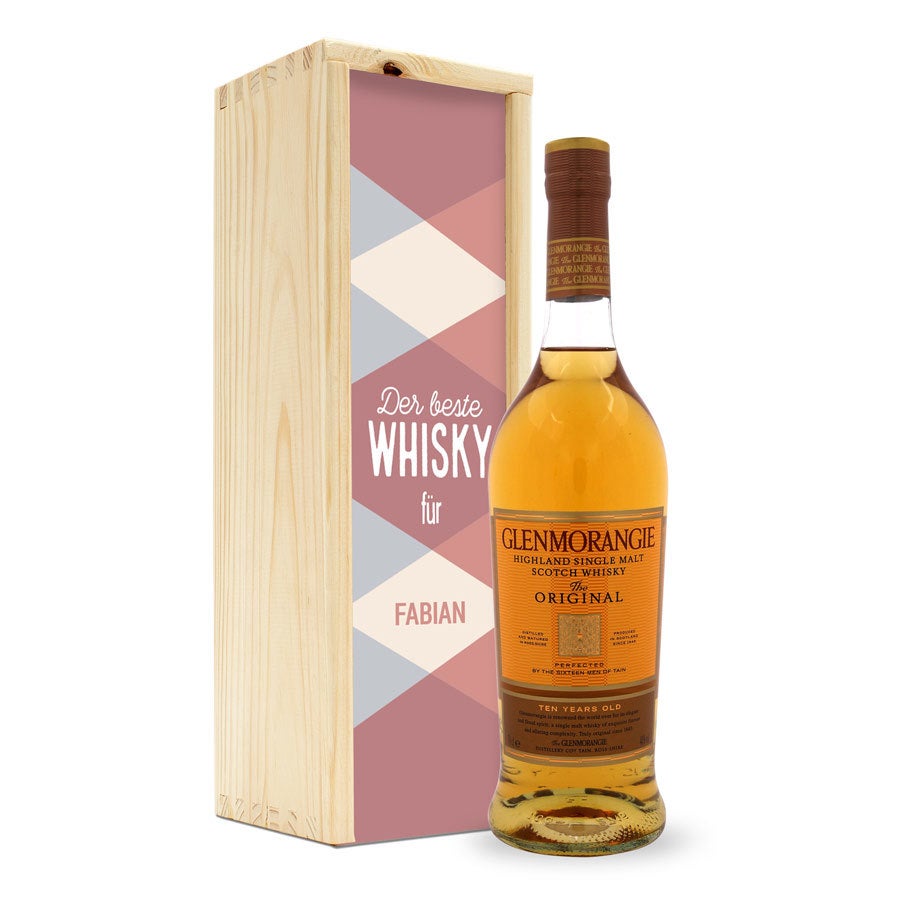 Whisky -  Glenmorangie the original - Holzkiste