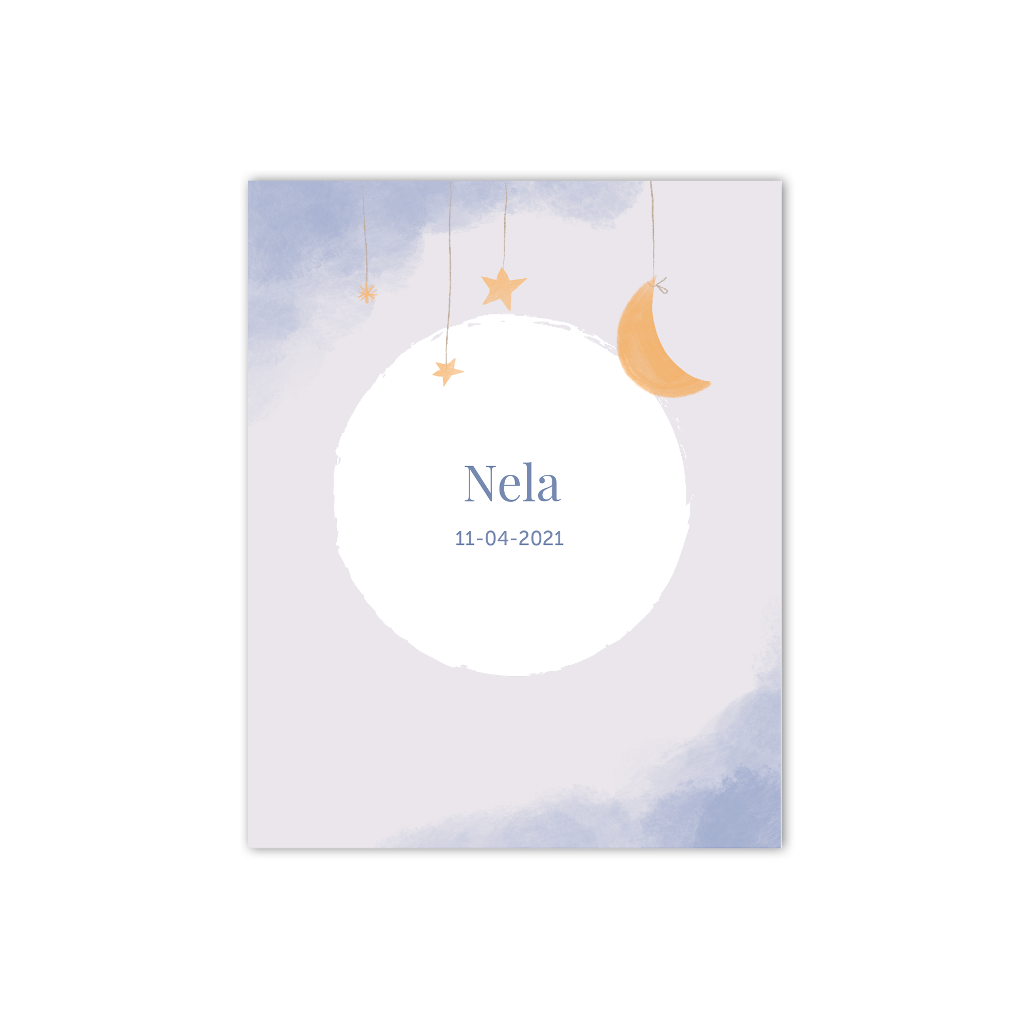 Personalizowany plakat dla niemowlaka - znak zodiaku