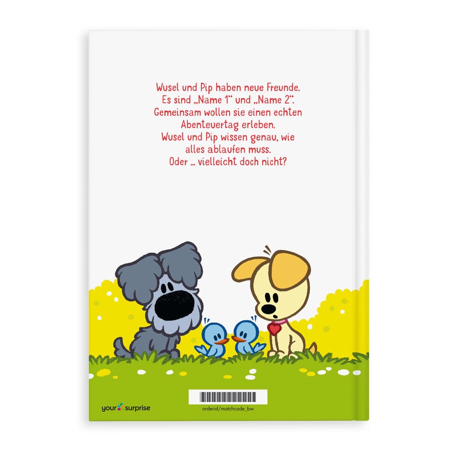 Kinderbuch  Wusel & Pip personalisieren
