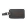 Leather luggage tag