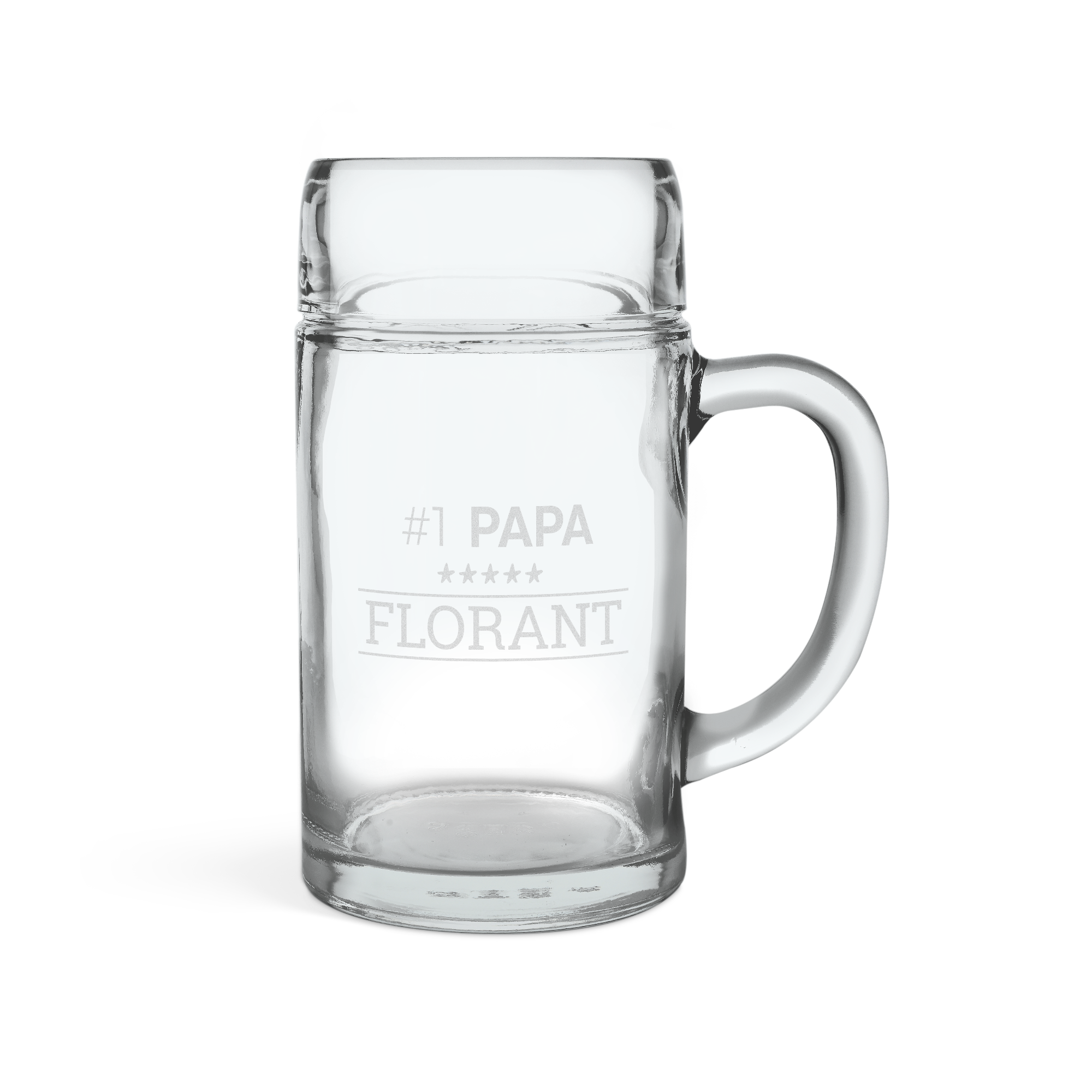 Verre à bière 1L gravé