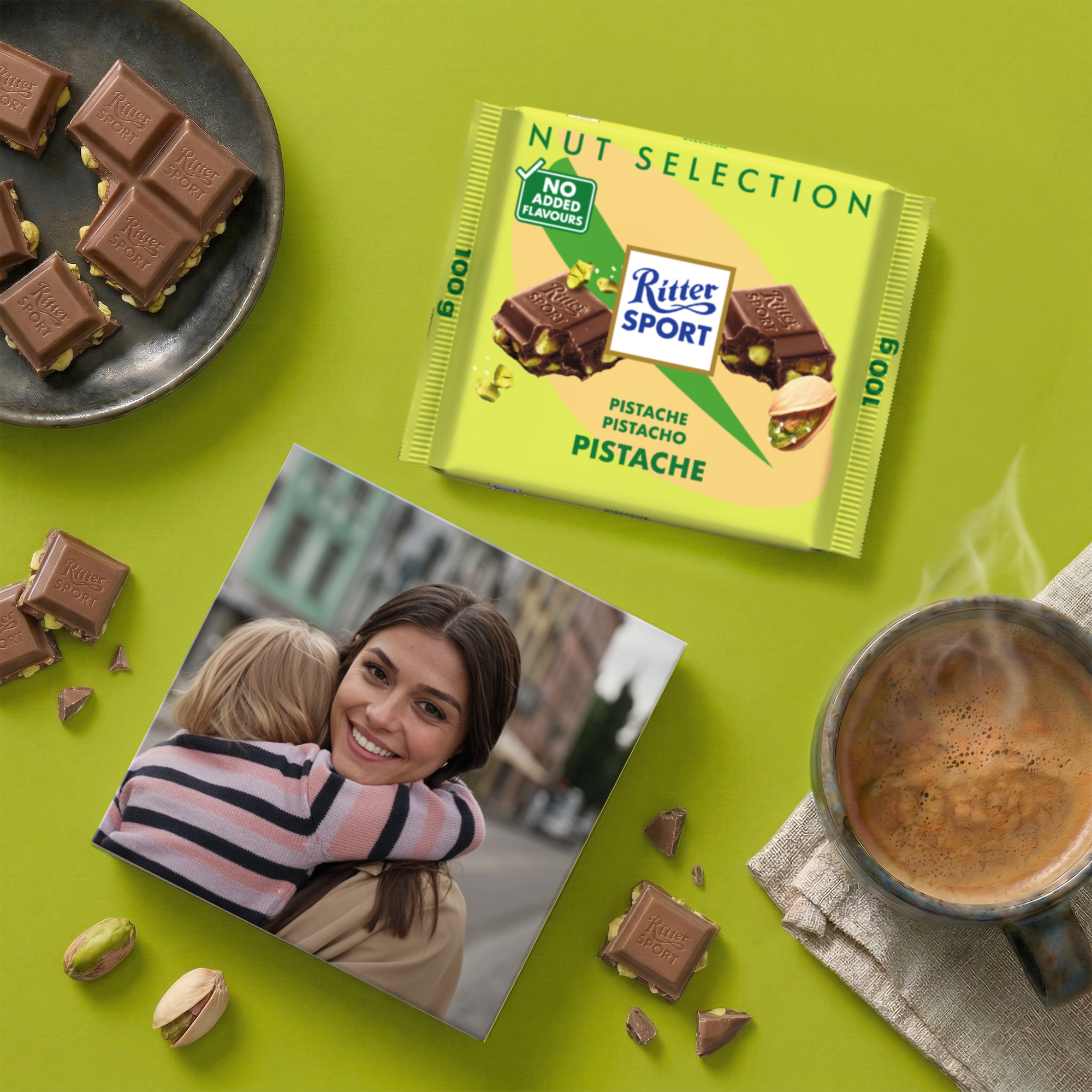 Ciocolată Ritter Sport personalizată