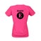T-shirt sportiva da donna personalizzata - Fuchsia- XL