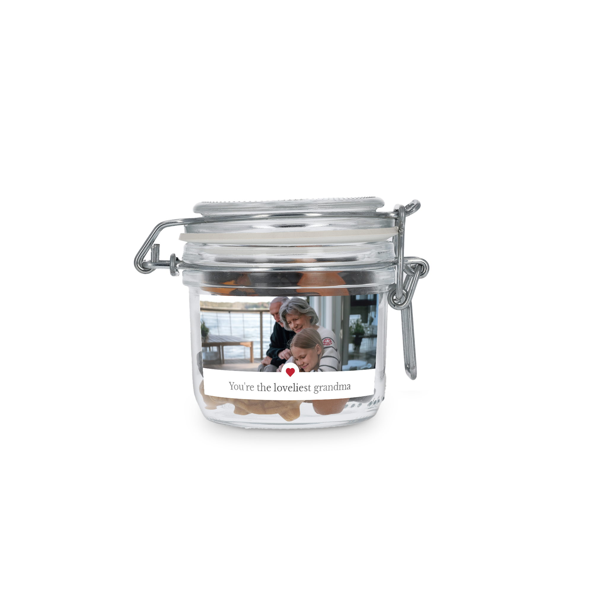 Tarro de caramelos personalizado