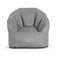 Children's chair with embroidered name - Gray