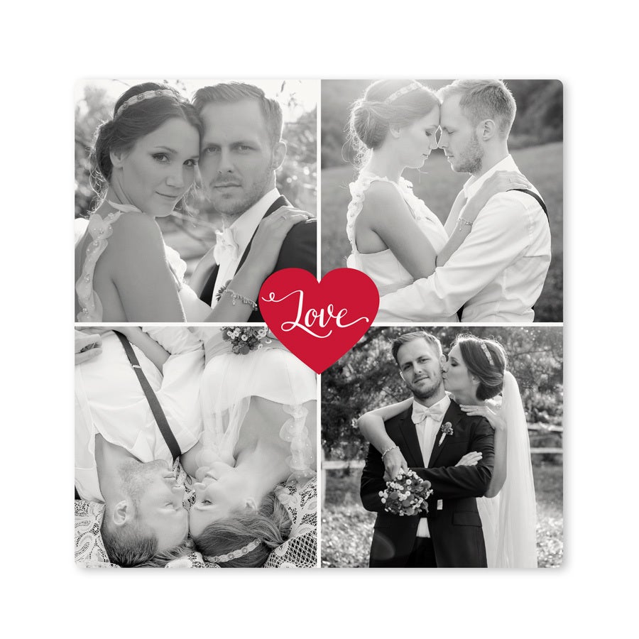 Foto su pannello rigido - 15 x 15 cm