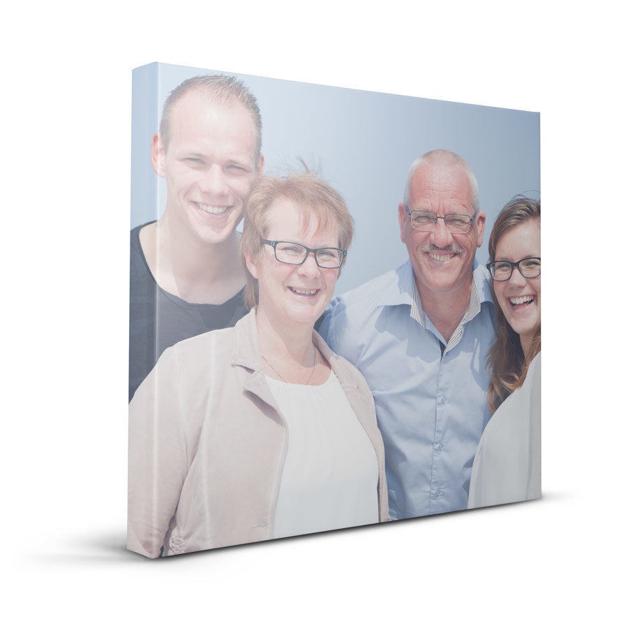 Personalised photo canvas