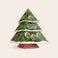 Personalisierter Weihnachtsbaum aus Papier Basteln Personalisierter Weihnachtsbaum aus Papier Basteln