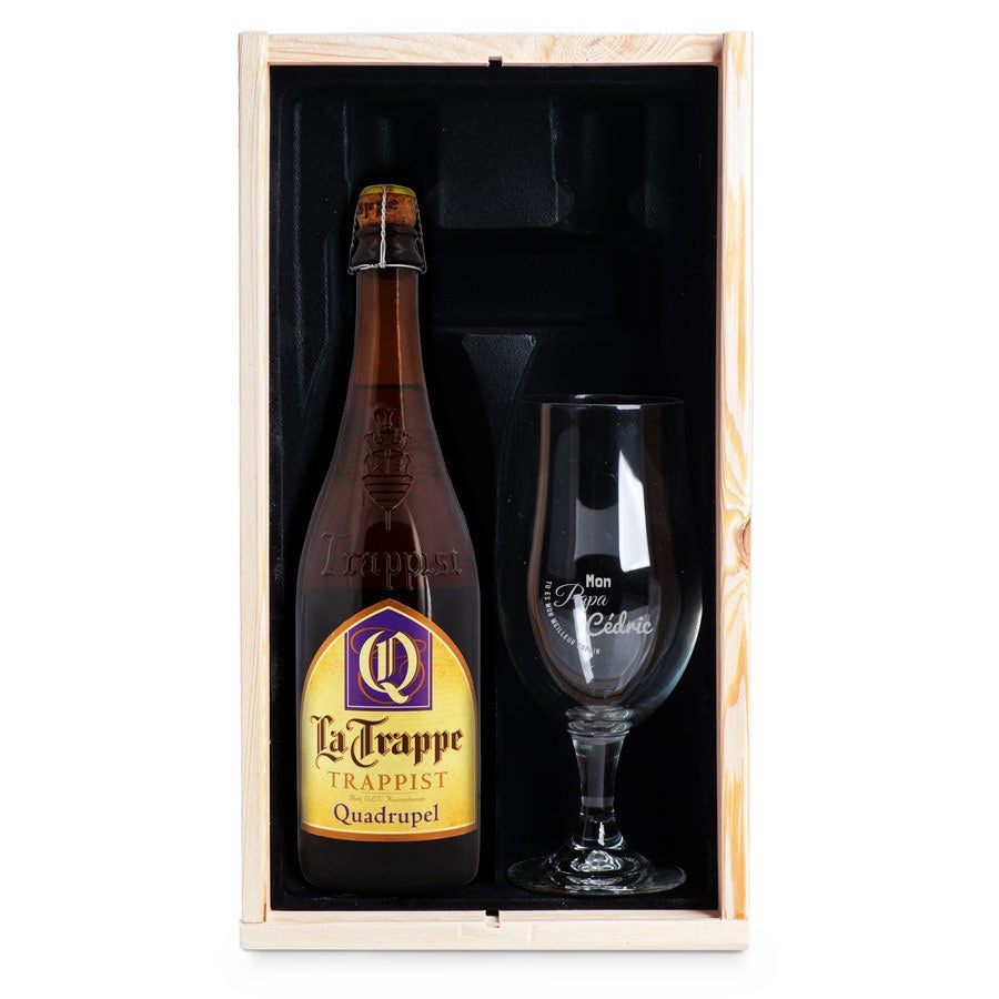 Bière Trappiste personnalisée - La Trappe Isid'or