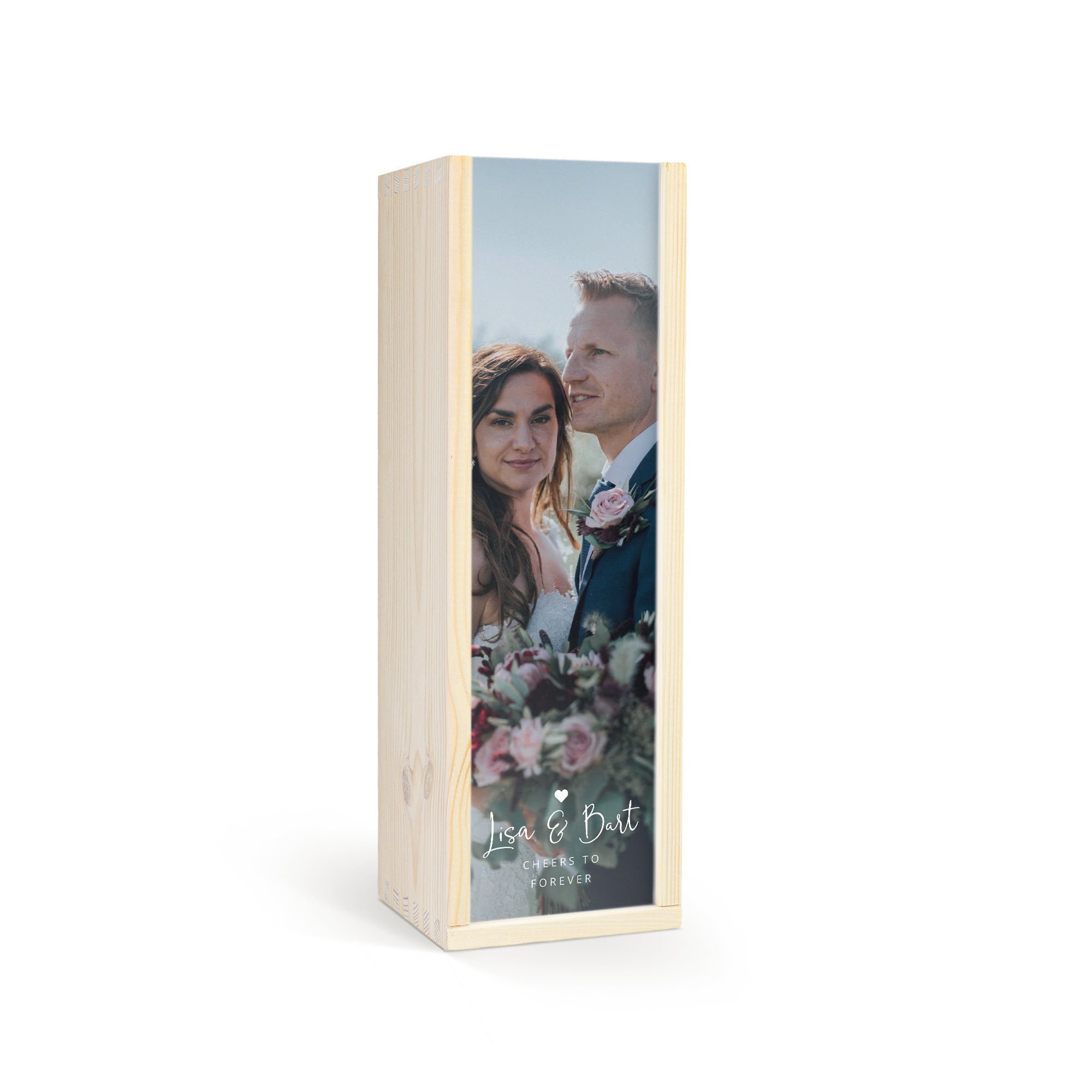 Wijn Belvy Rose personaliseren