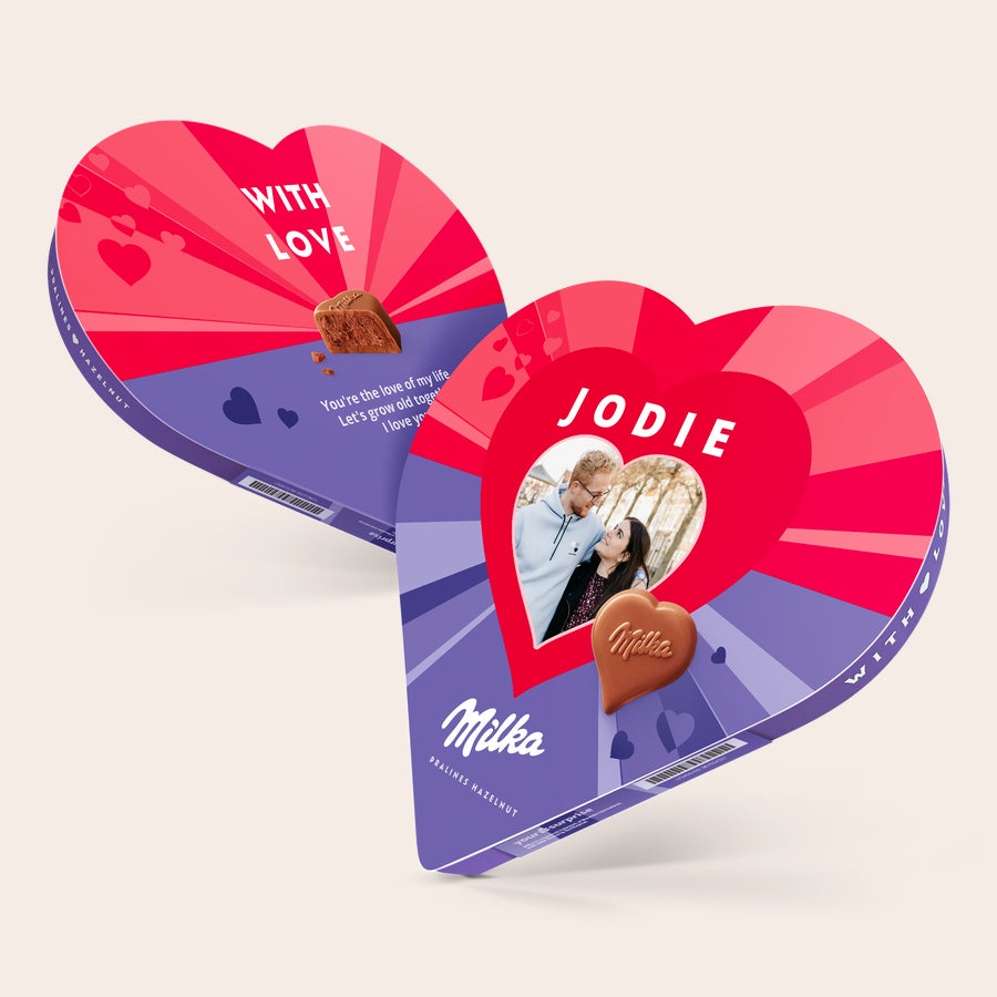 Milka chocolate heart Milka chocolate heart