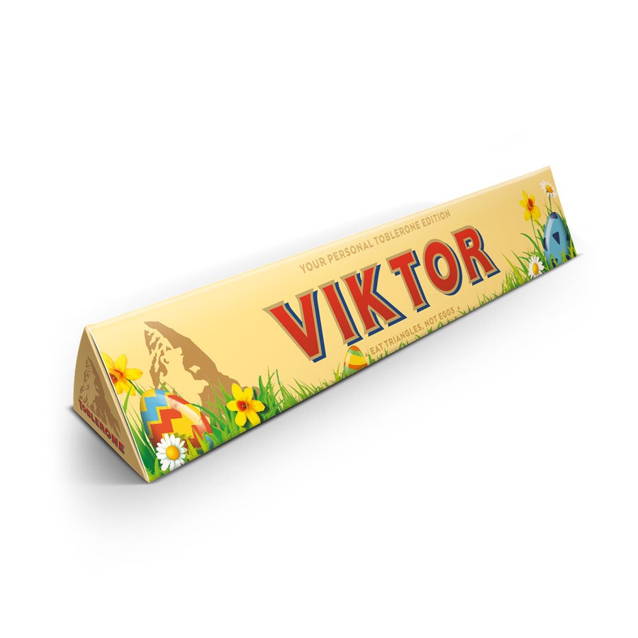 Toblerone personalisiert - Ostern