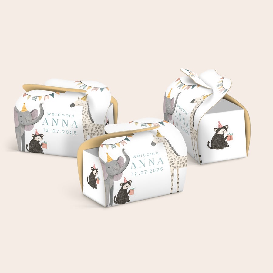 Personalised mini Toblerone multipack favours Personalised mini Toblerone multipack favours