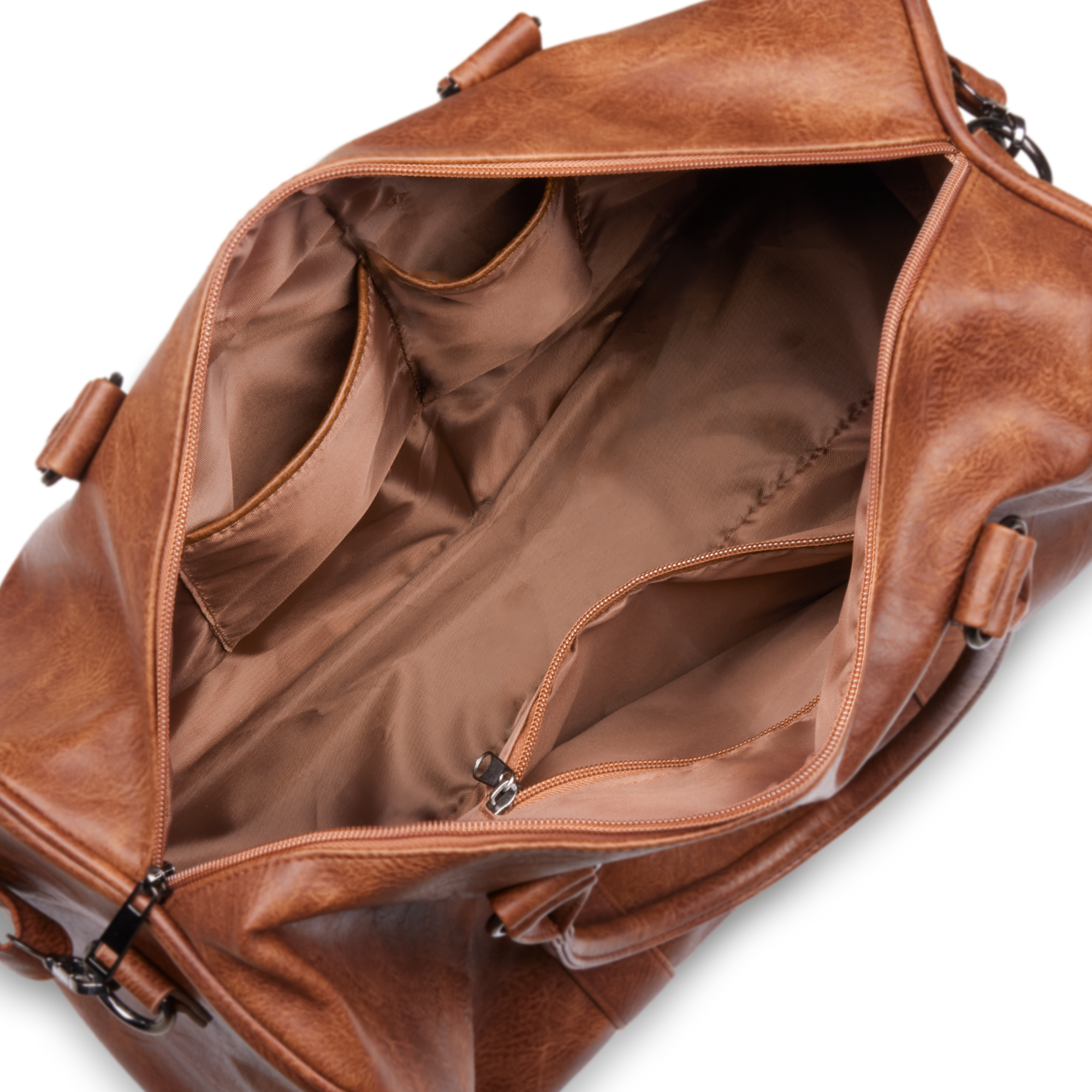 Bolso de fin de semana de cuero PU personalizado